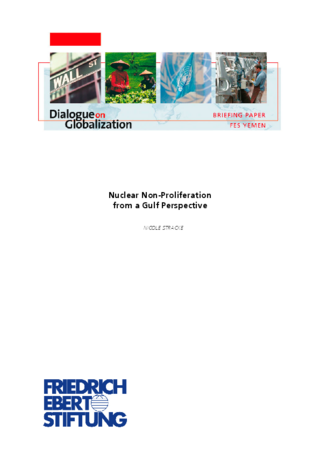 Nuclear non-proliferation from a Gulf perspective